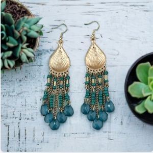 Drop Tassel Earrings